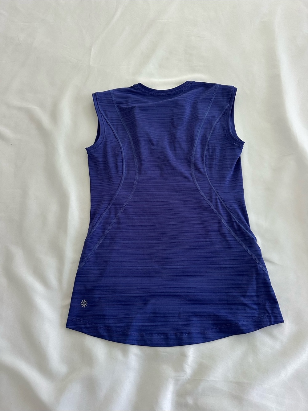 Athleta blue sleeveless golf polo or running tank top - Picture 6 of 7